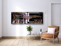 Image 1 of USS Enterprise 1701-E Large Panel Print