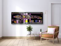 Image 1 of USS Defiant NX-74205 Large Panel Print