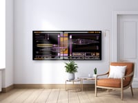 Image 1 of USS Enterprise 1701-D (modern DS9 color) Large Panel Print