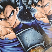 Image 3 of Vegeta-Goku Print / Poster