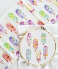 PDF Popsicle Cross Stitch Pattern ONLY