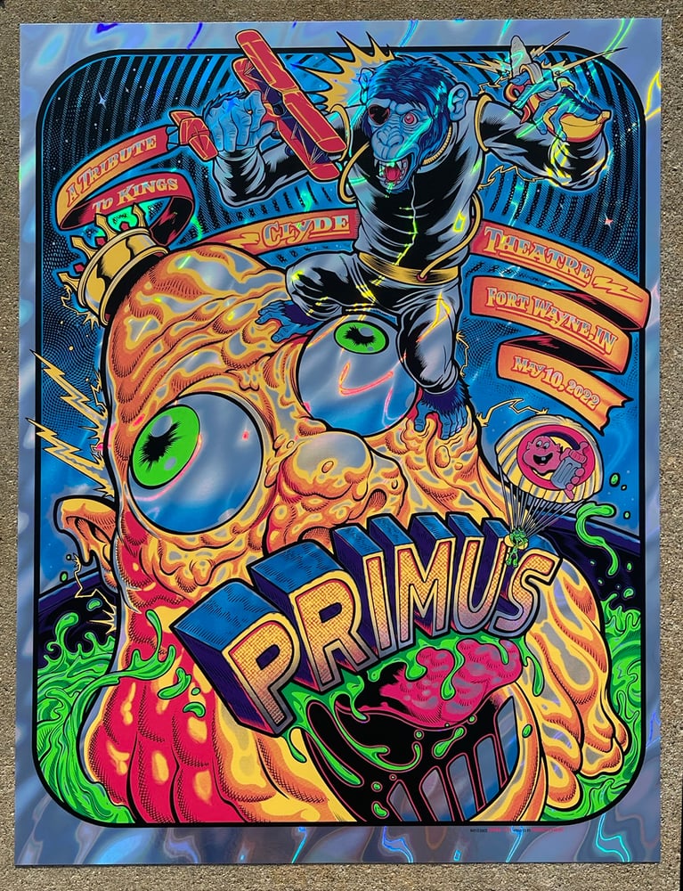 Image of Primus Ft. Wayne IN 2022 Limited Edition Prints