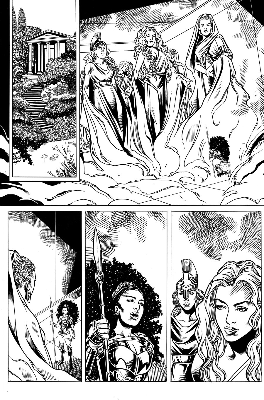 Image of Nubia and the Amazons #5 PG 14