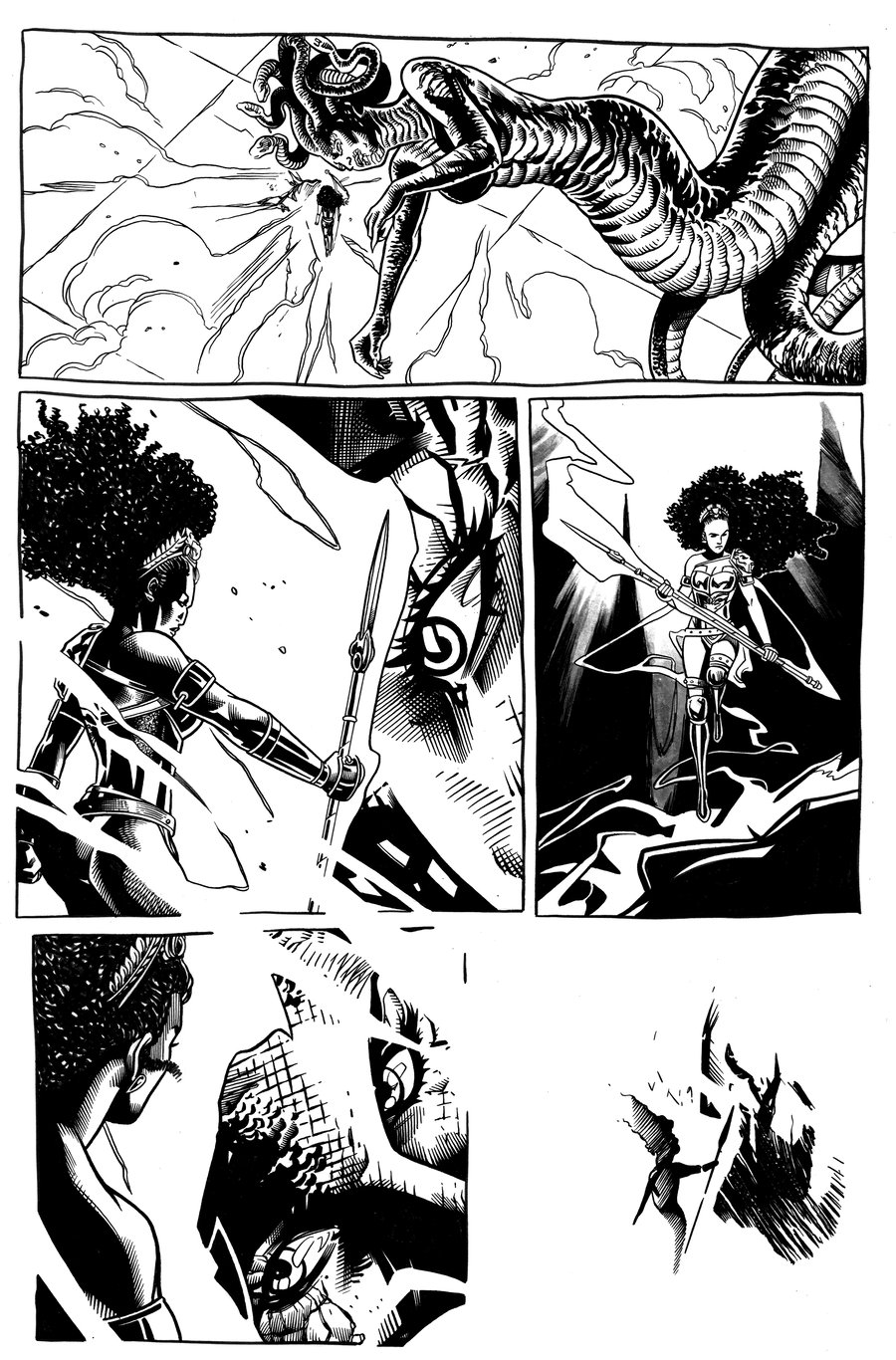Image of Nubia and the Amazons #5 PG 9