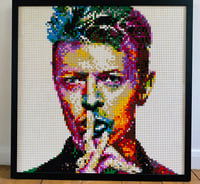 Image 1 of 'Bowie in Brick' Lego Art by Grifshead
