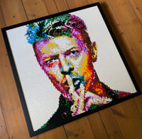 Image 3 of 'Bowie in Brick' Lego Art by Grifshead