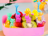 Image 1 of Animal Fruit Forks / Food Picks Set 2