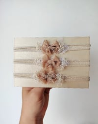Image 1 of Headband noeud beige