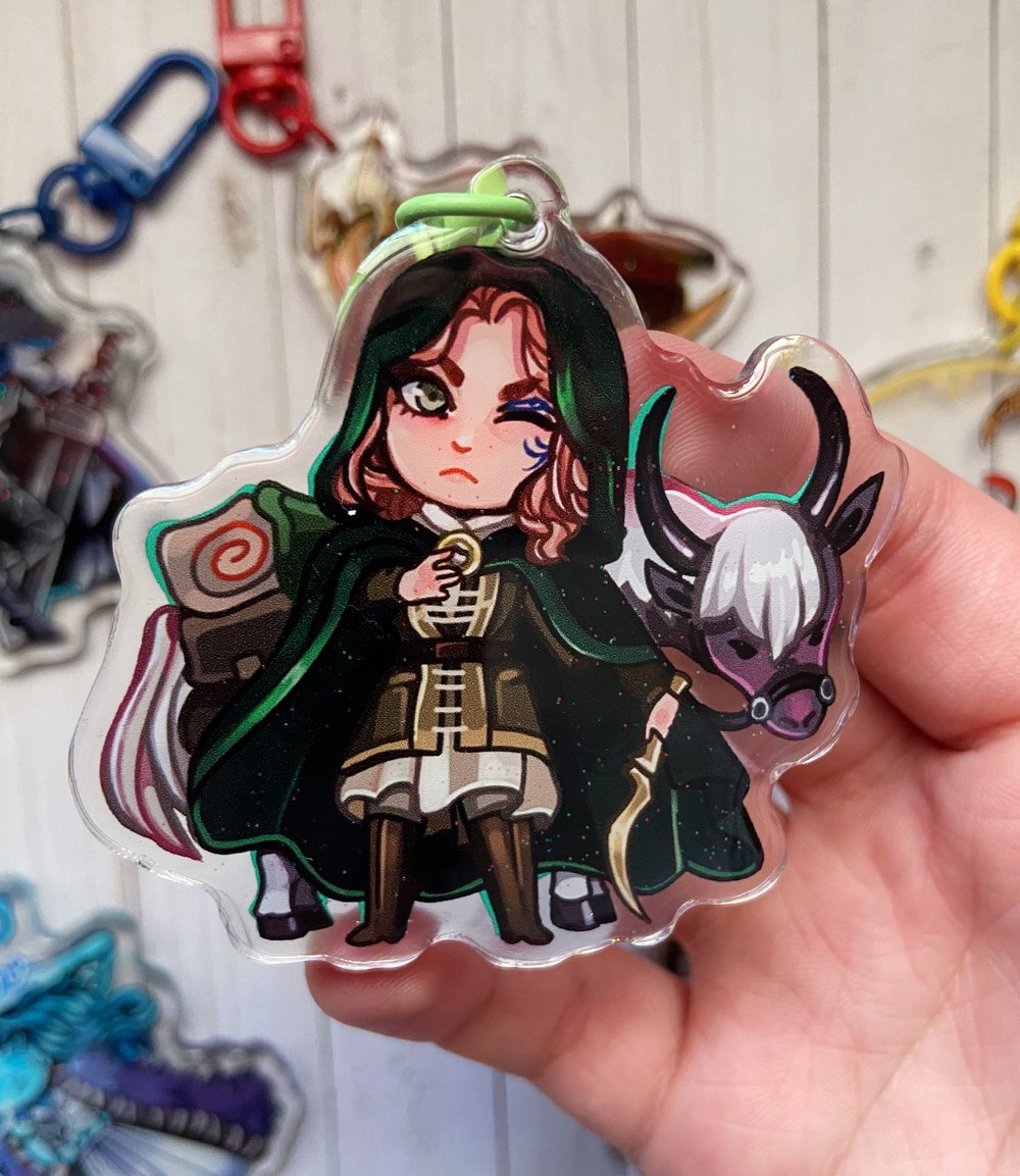 Elden Ring Keychain Charm