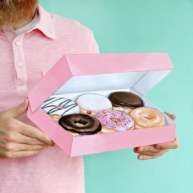 Image of Box of Donuts plaque