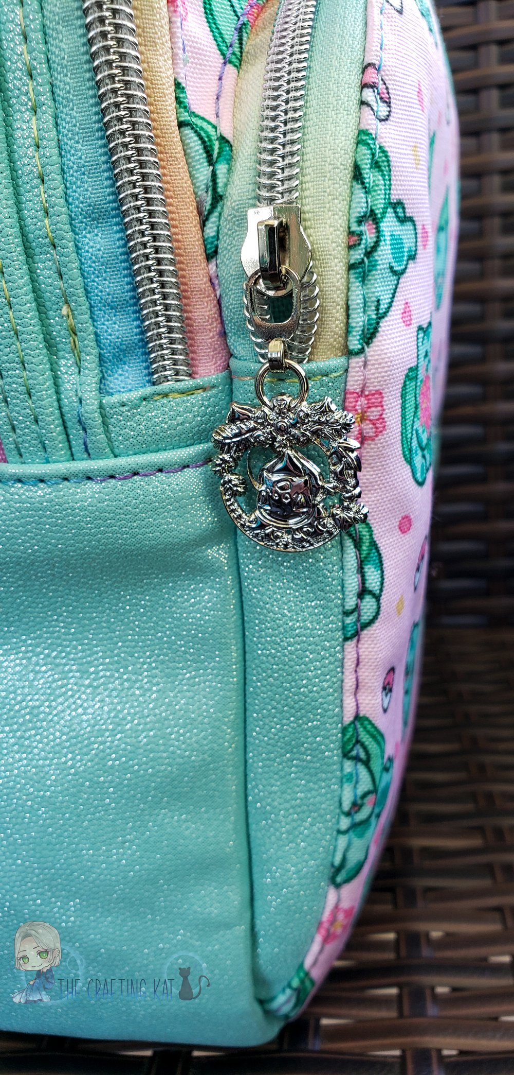 Image of Bulbasaur Phoebe convertible crossbody and mini backpack