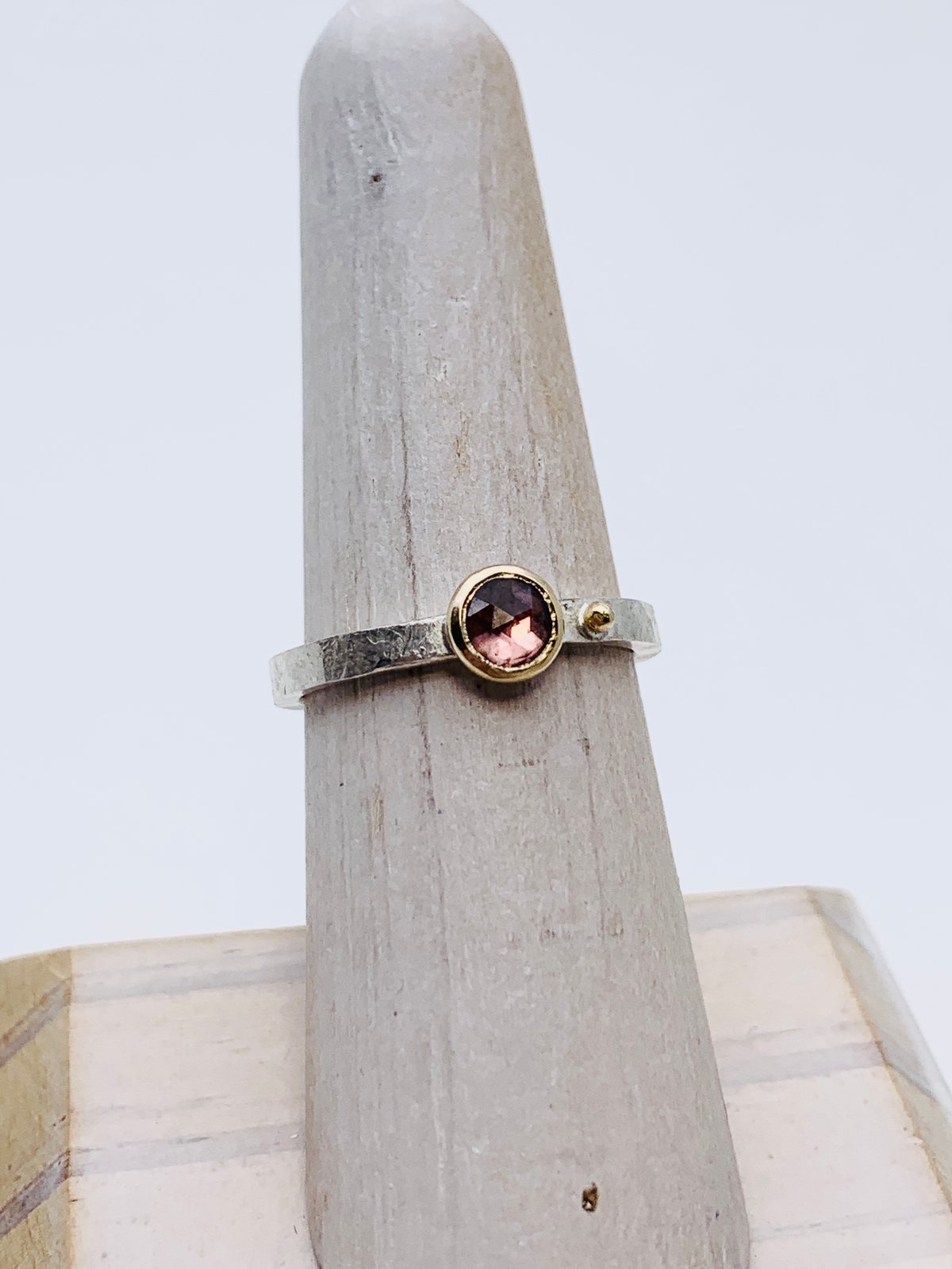 Garnet Ring by Rocky Pardo