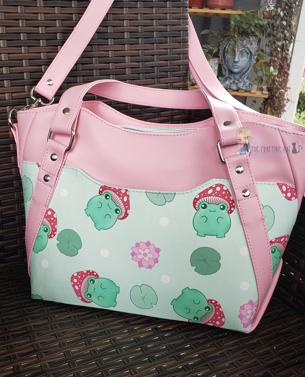Image of Happy Froggy Soup Time Hirareth handbag and crossbody