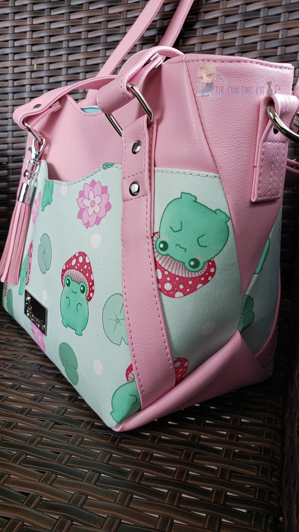 Image of Happy Froggy Soup Time Hirareth handbag and crossbody