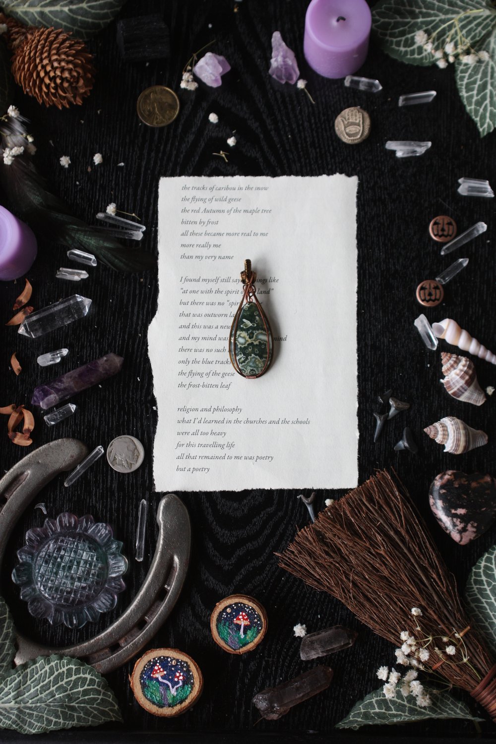 ocean jasper necklace
