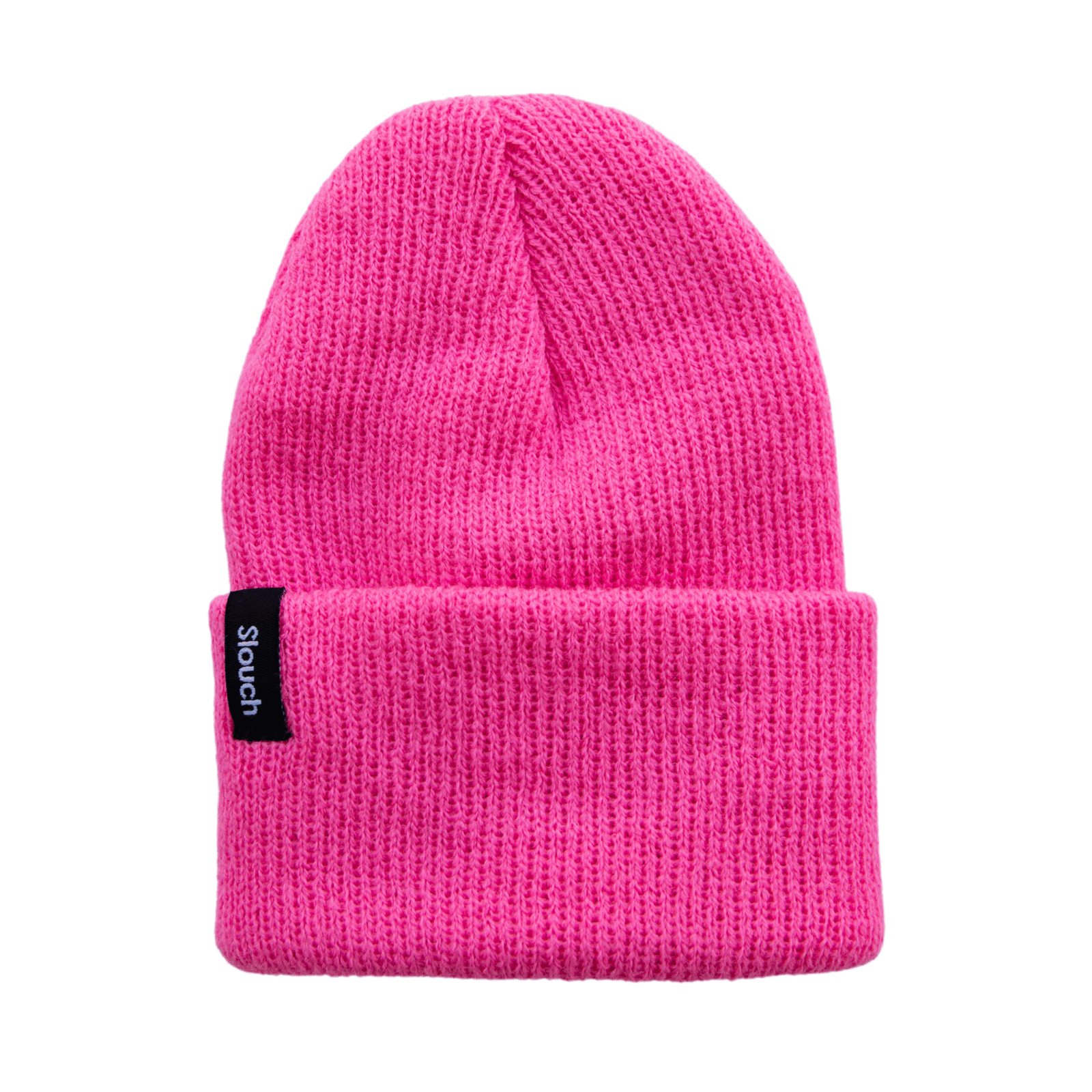 Mauve Knit Cuff Beanie | Slouch Headwear
