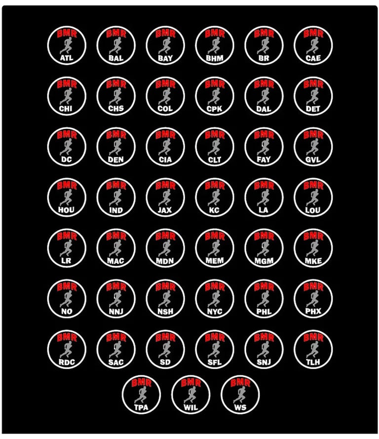 Pride Tshirt- White-Black Logo- BMR 098