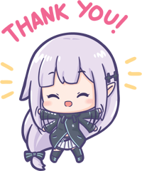 Image 1 of "Thank you!" Sticker