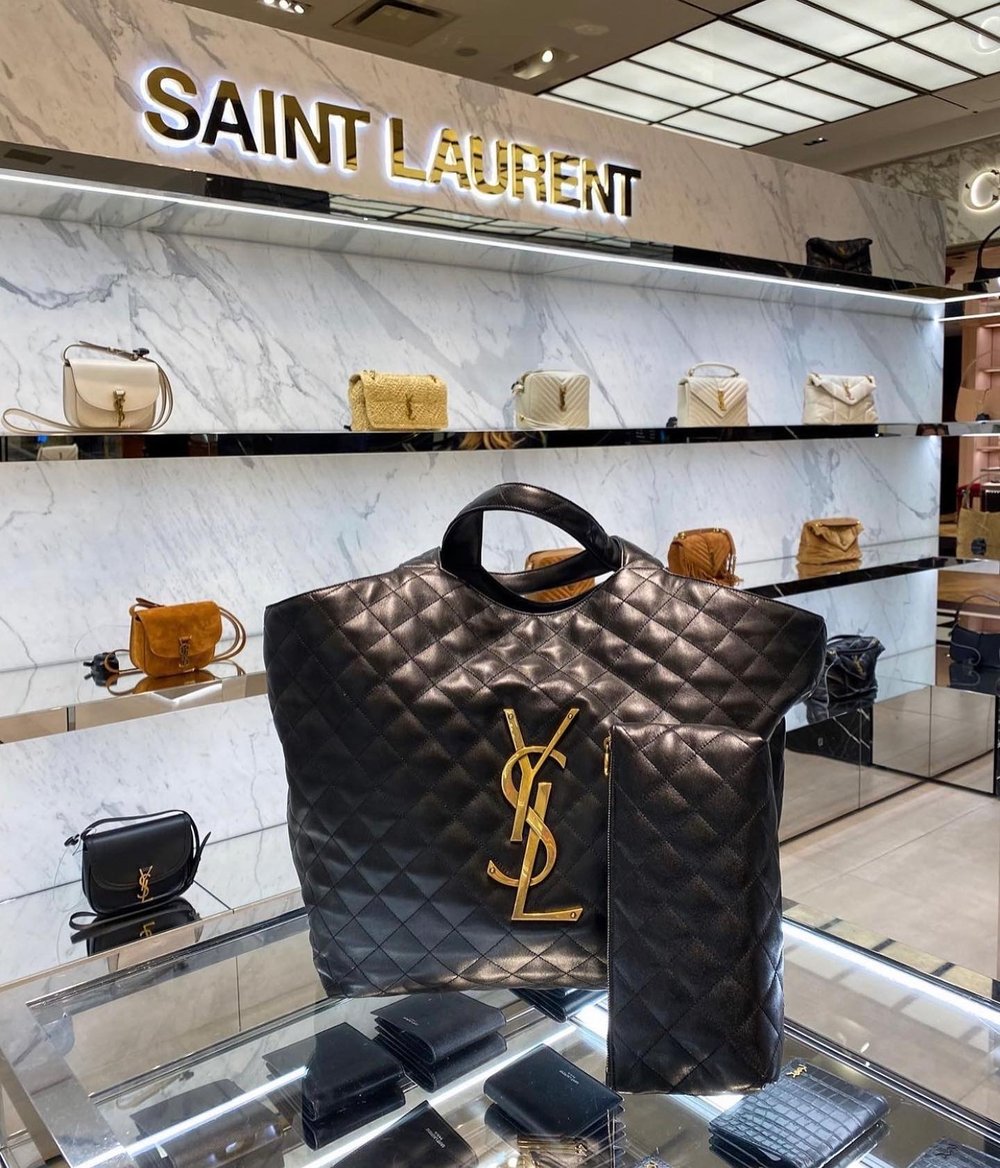 YSL Quilted Tote