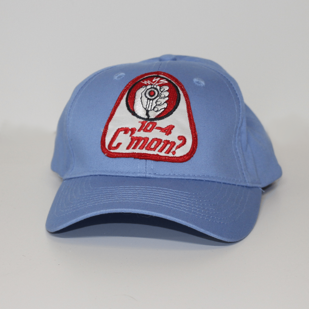 Image of 10-4 C'mon? Sky Blue Strapback Dad Hat
