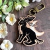 Jackalope Wooden Charm