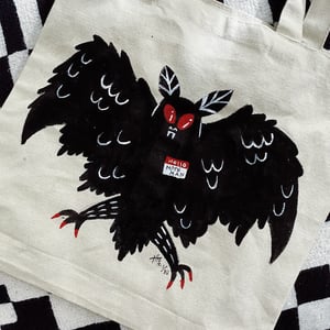 Image of Hello Mothman (Hand Painted by Tyler)