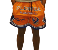 Image 4 of Orange FLO~MO shorts 