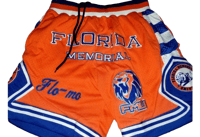 Image 1 of Orange FLO~MO shorts 