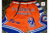 Orange FLO~MO shorts 