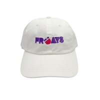 Fridays Logo Dad Hat - White