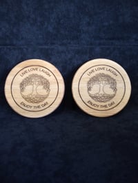 Image 1 of Wooden Drink Coasters