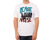 Image of Skullcandy Peace Love Tee - White <font color = "red"><strike>$21.99</strike></font>