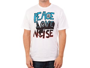 Image of Skullcandy Peace Love Tee - White <font color = "red"><strike>$21.99</strike></font>