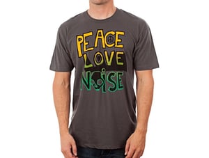 Image of Skullcandy Peace Love Tee - Charcoal <font color = "red"><strike>$21.99</strike></font>