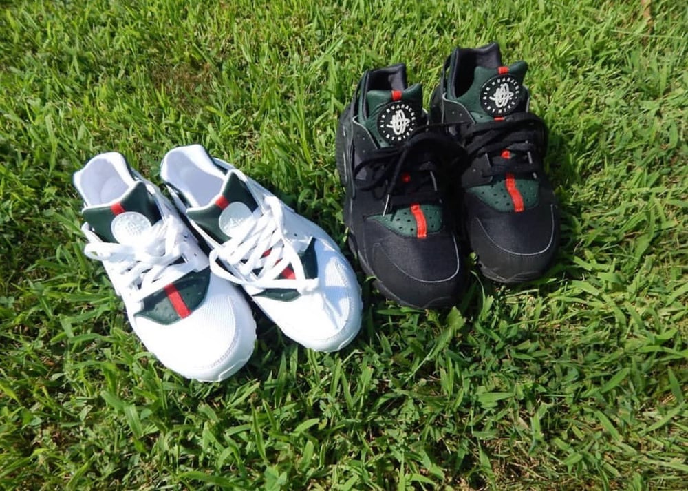 Custom Striped Huaraches