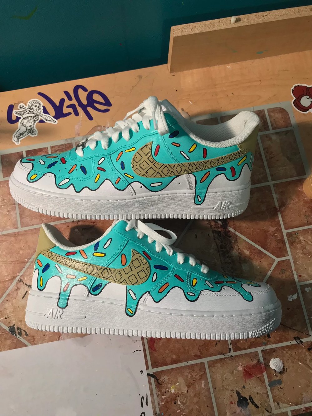 Ice Cream Air Force Ones
