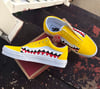 Colored Shark Vans 