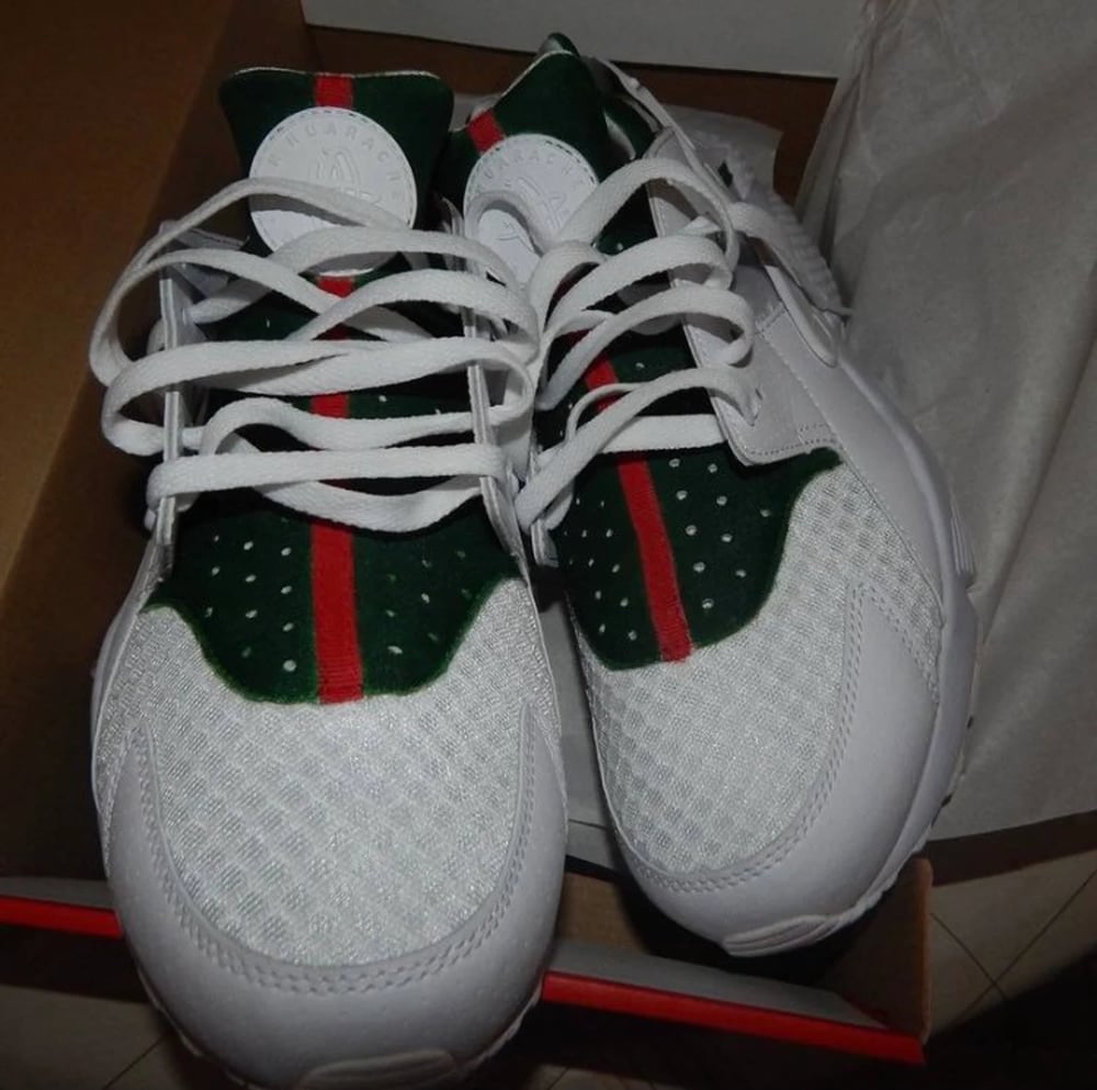 Custom Striped Huaraches