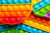 Rainbow popits!