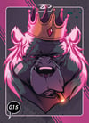 Bear King #015 Romidion Trading Card