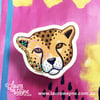Holographic Cheetah Sticker