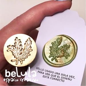 Image of Sello de lacre: ramita