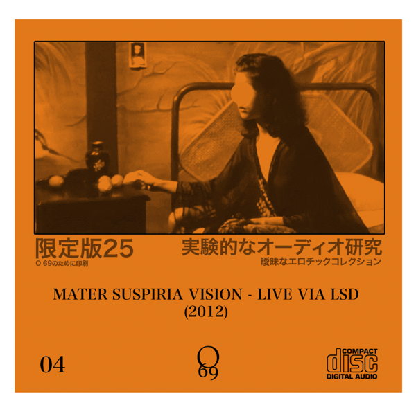 Image of Limited 25: O'69 #4 Mater Suspiria Vision - Live via LSD (2-CDR Set)