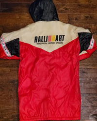 Image 1 of Ralliart Benchcoat (Red/White)