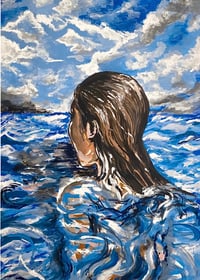 Image 1 of 'Skinny Dipping' Print 