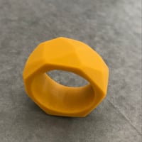 Image 1 of mustard geo ring