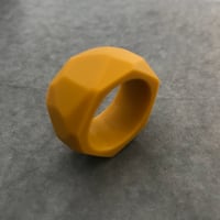 Image 2 of mustard geo ring