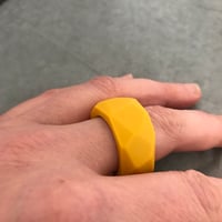 Image 3 of mustard geo ring