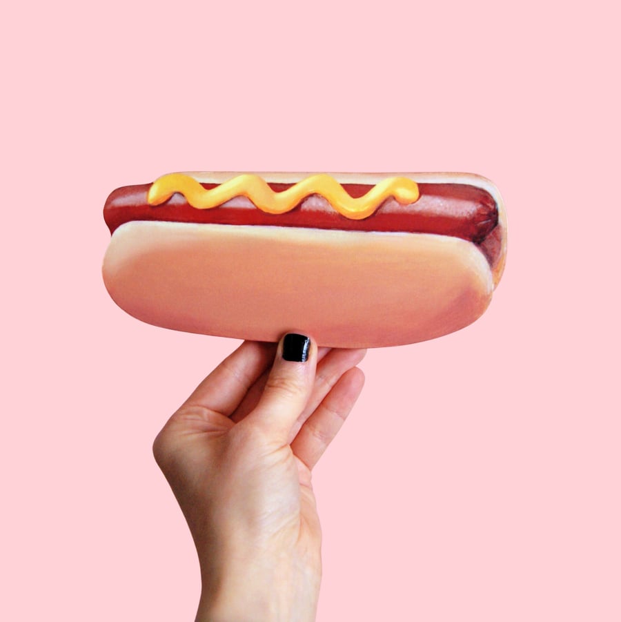 Image of Hot Dog plaque