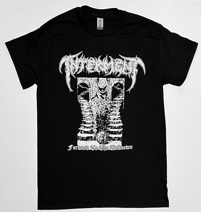 Image of Interment " Forward To The Unknown " T shirt